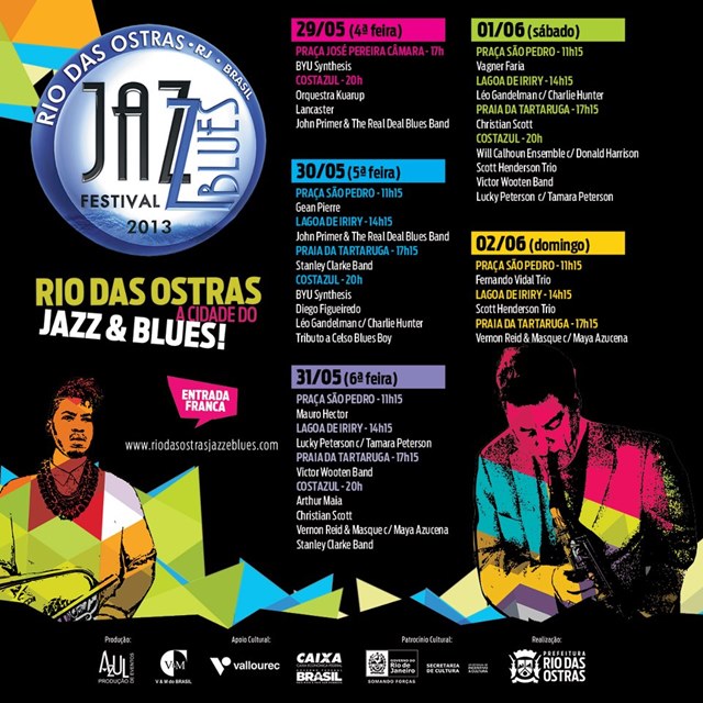 Kuarup se preparara para a 11a edição do Rio das Ostras Jazz & Blues