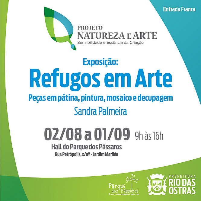 Exposição em Rio das Ostras apresenta “Refugos em Arte”