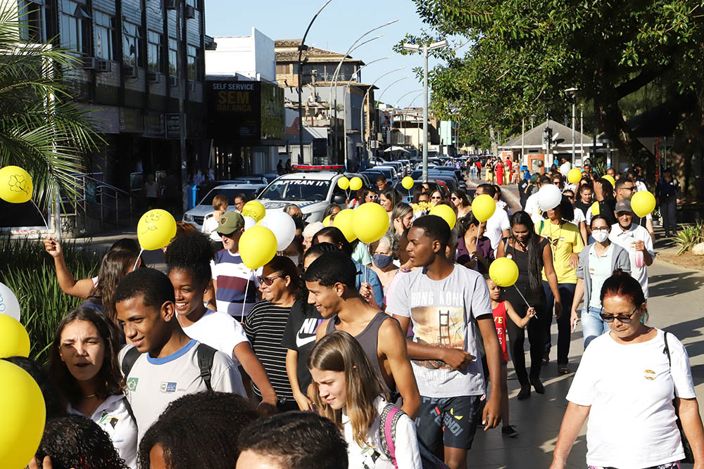 Caminhada e mobilização social marcam campanha “Faça Bonito”, em Rio das Ostras