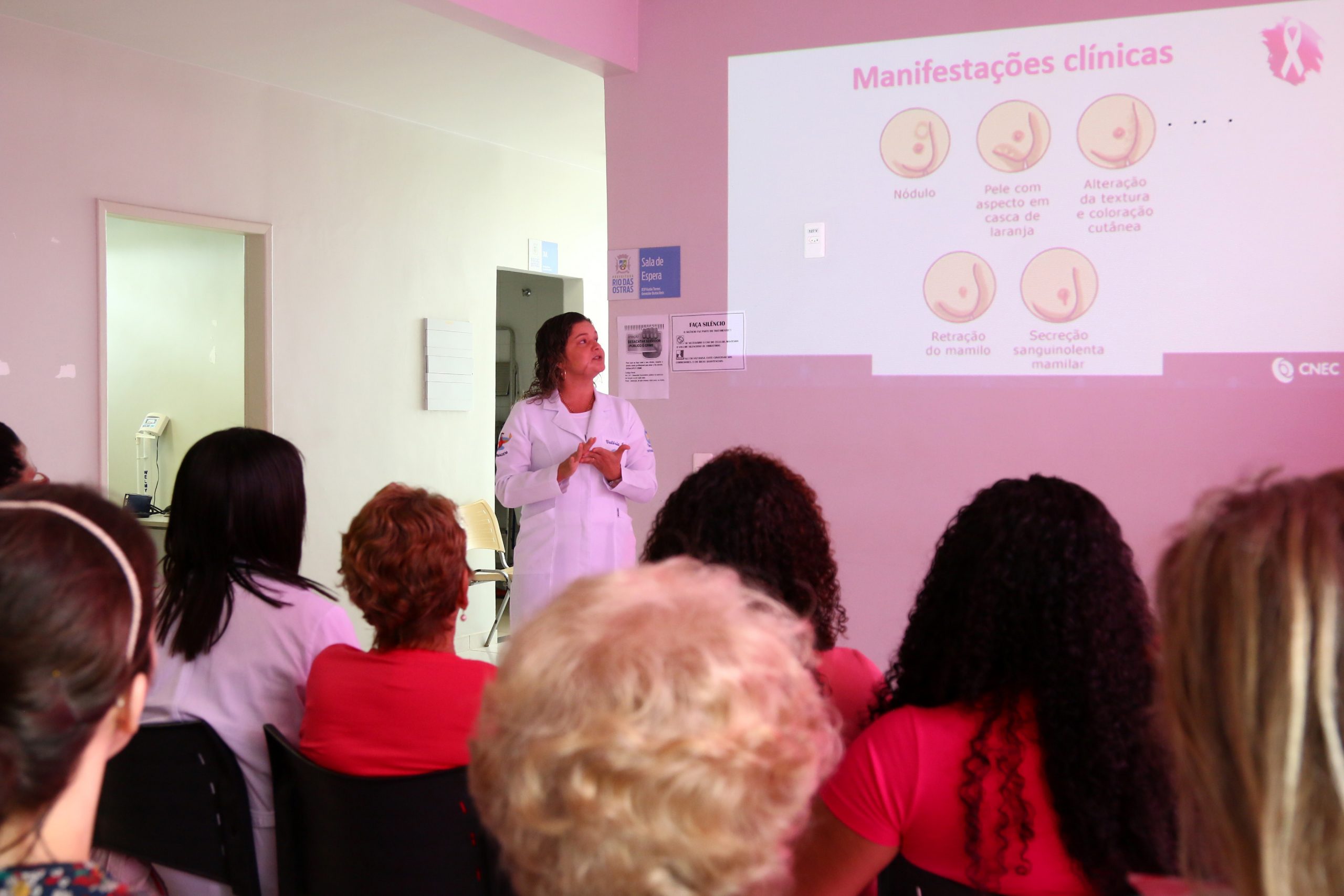 Outubro Rosa tem programação educativa e realização de exames em Rio das Ostras