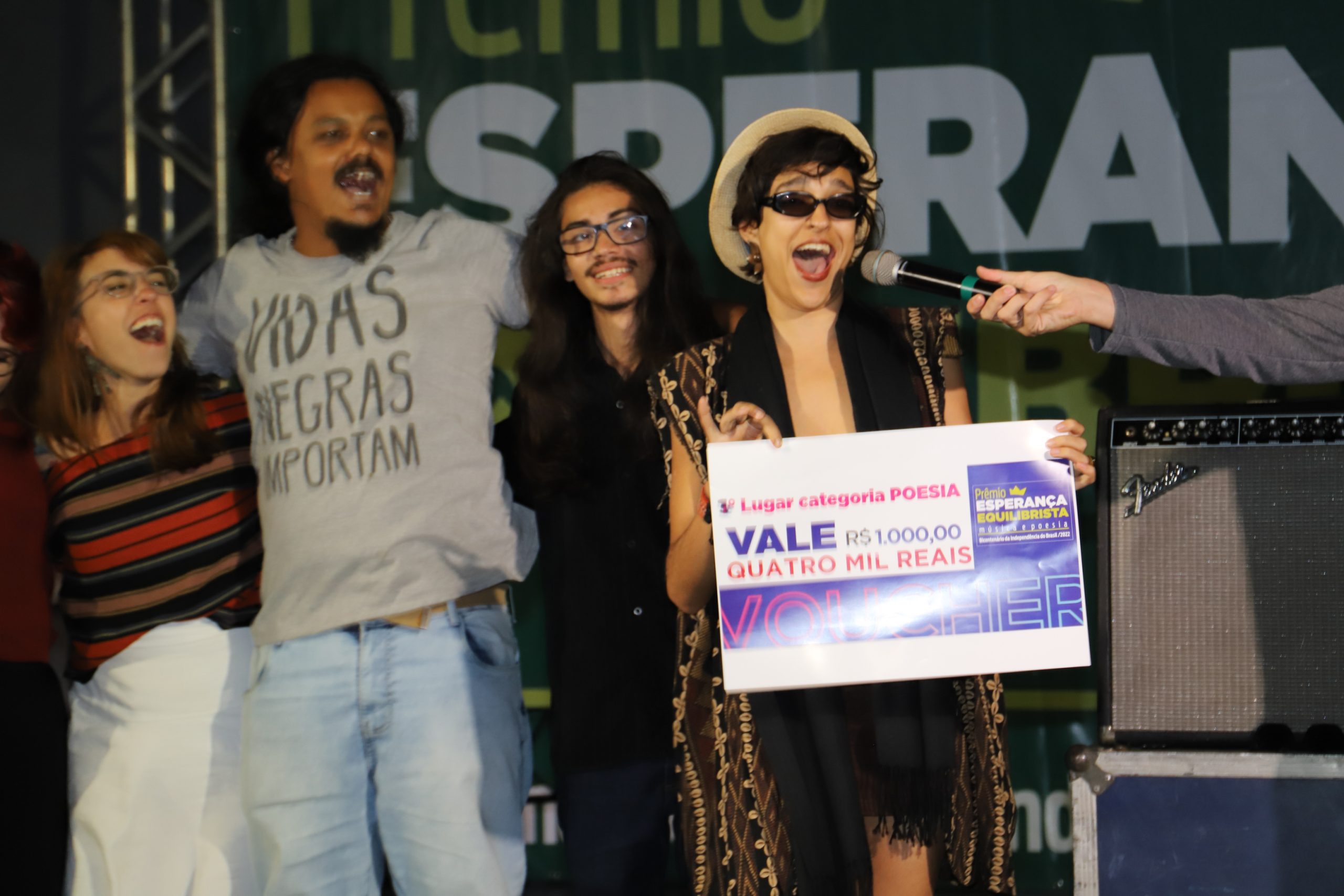 Adinkras e Jonathan Mendonça vencem Prêmio Esperança Equilibrista de Música e Poesia