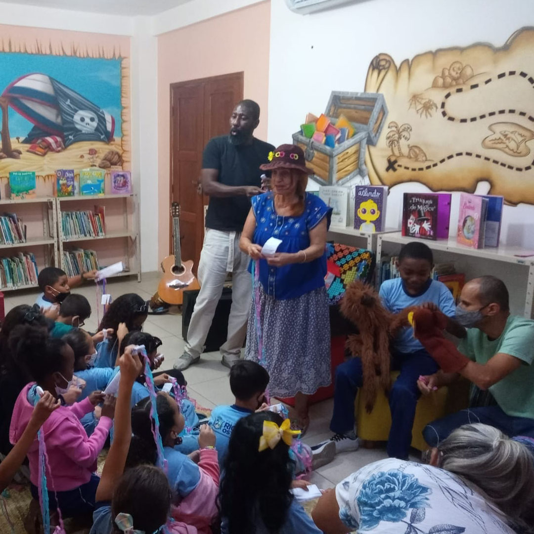 Biblioteca Municipal de Rio das Ostras tem nova rodada de contação de histórias