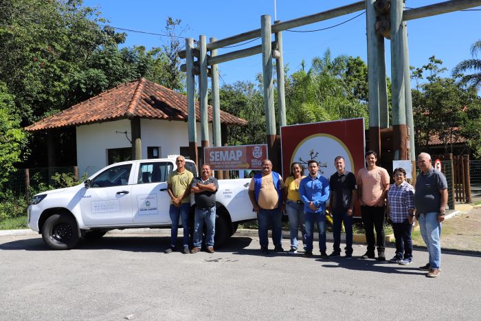 Rio das Ostras recebe pick-up para fortalecimento das ações nas Unidades de Conservação Municipais