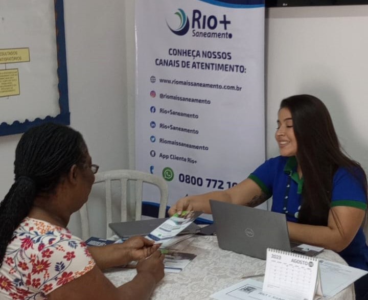 Rio+Saneamento participa de mutirão para renegociar dívidas com clientes em Rio das Ostras