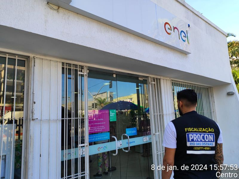 Procon Rio das Ostras instaura Processo Administrativo contra Enel por falha na prestação de serviços