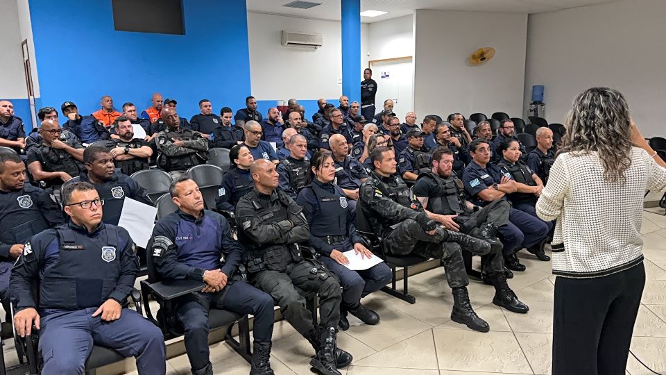 Segurança Pública de Rio das Ostras se capacita em liderança e equilíbrio emocional