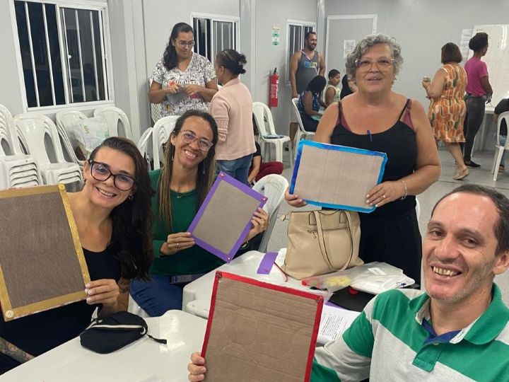 Profissionais da Educação de Rio das Ostras aprendem técnicas de Braille