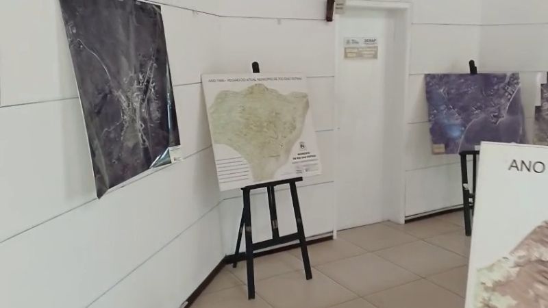 Exposição apresenta evolução urbana de Rio das Ostras
