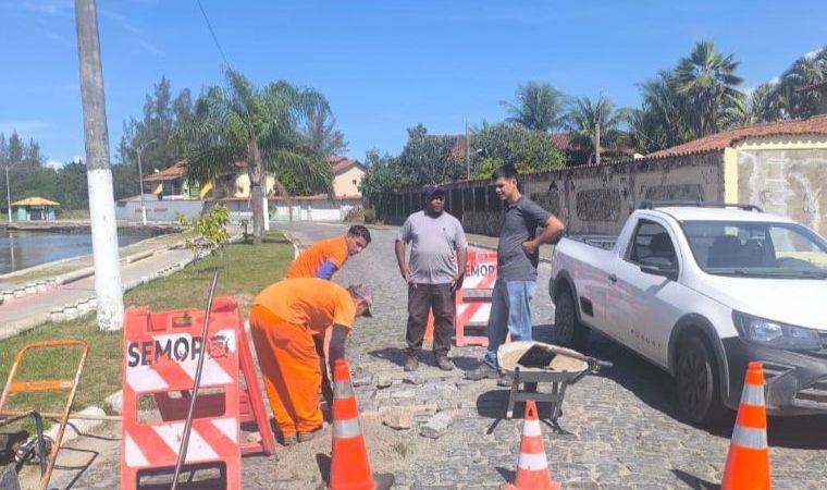 Rio das Ostras faz intervenções nas vias para garantir acessibilidade e segurança