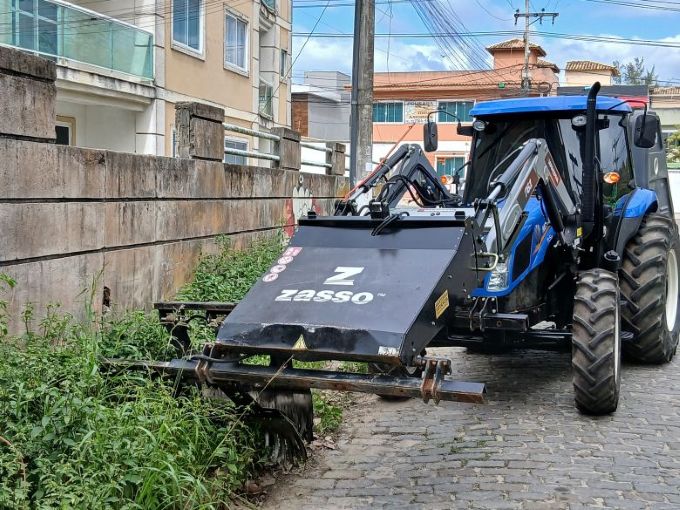 Rio das Ostras testa tecnologia inovadora de capina elétrica