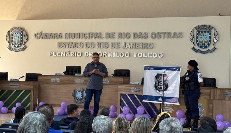 Palestras do “Agosto Lilás” chegam à Câmara Municipal de Rio das Ostras