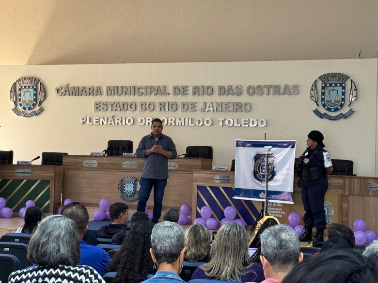 Palestras do “Agosto Lilás” chegam à Câmara Municipal de Rio das Ostras