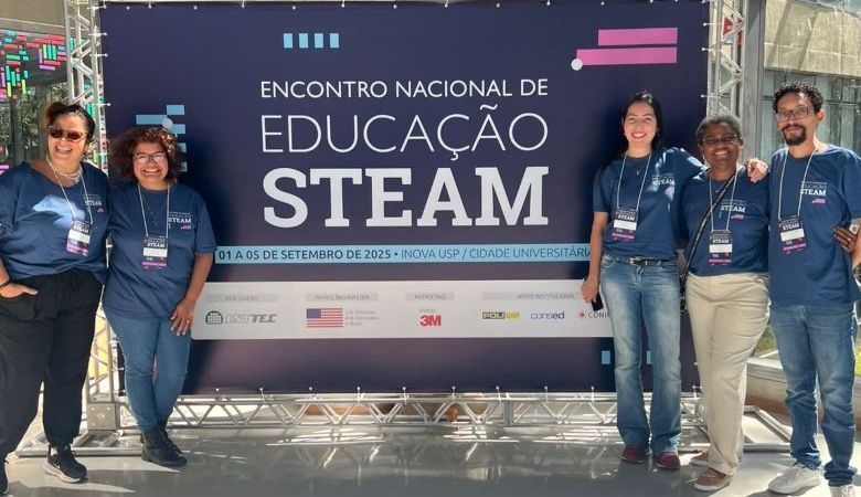 Educadores de Rio das Ostras participam de Encontro Nacional de STEAM