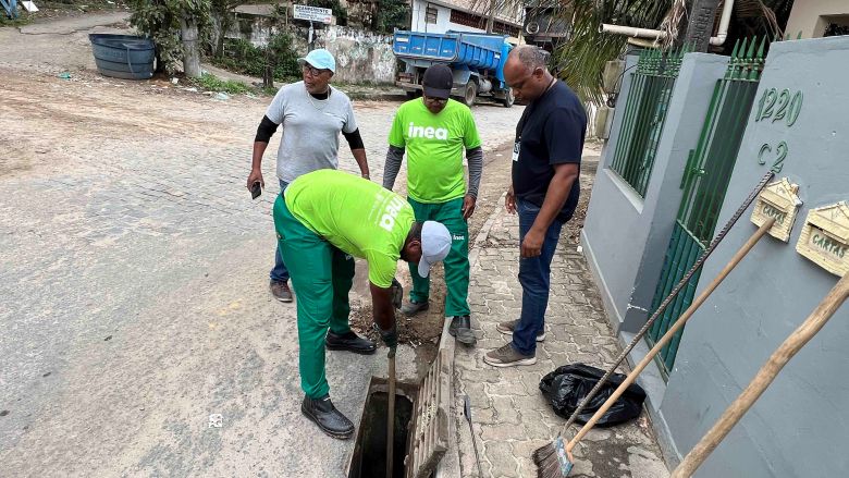 Ação entre Rio das Ostras e Inea previne alagamentos em Nova Cidade