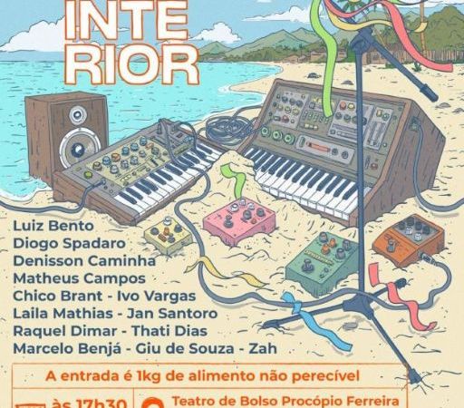 “Canções do Interior” chega ao Teatro de Bolso, em Campos 
