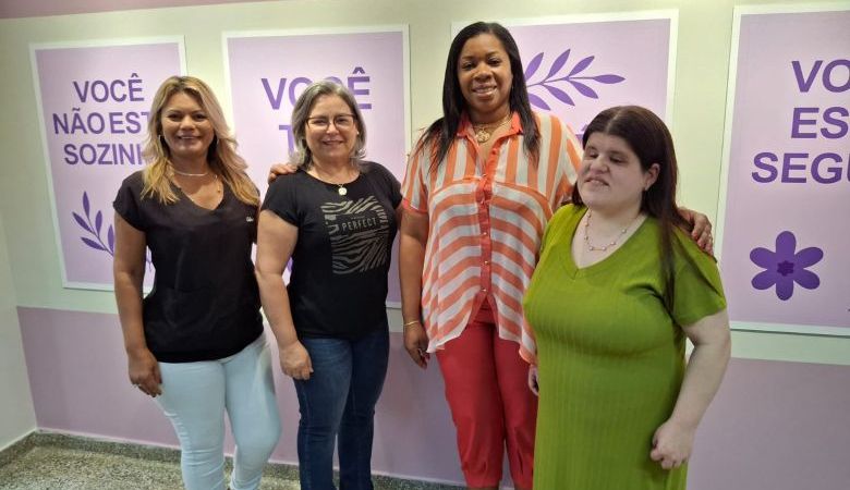 Ceam de Rio das Ostras faz visita técnica à Sala Lilás no Hospital Municipal