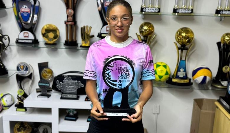 Atleta de Rio das Ostras é destaque em campeonato de bodyboarding no ES