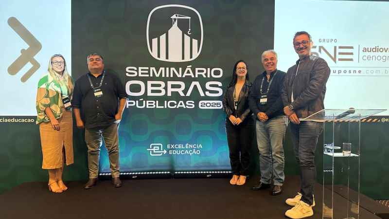 Rio das Ostras participa de Seminário voltado para excelência de Obras Públicas