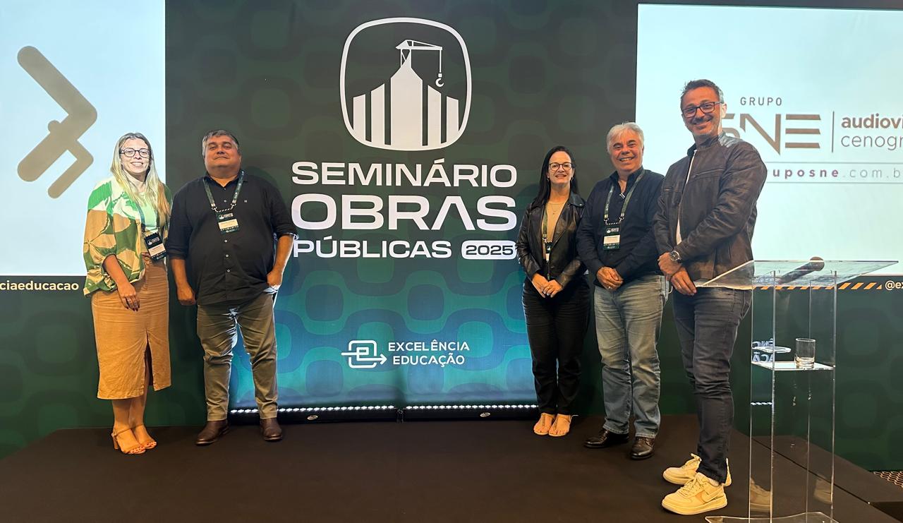 Rio das Ostras participa de Seminário voltado para excelência de Obras Públicas