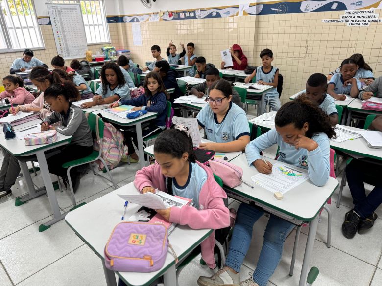 Rio das Ostras finaliza ciclo de aplicações da prova de avaliação da Educação Básica