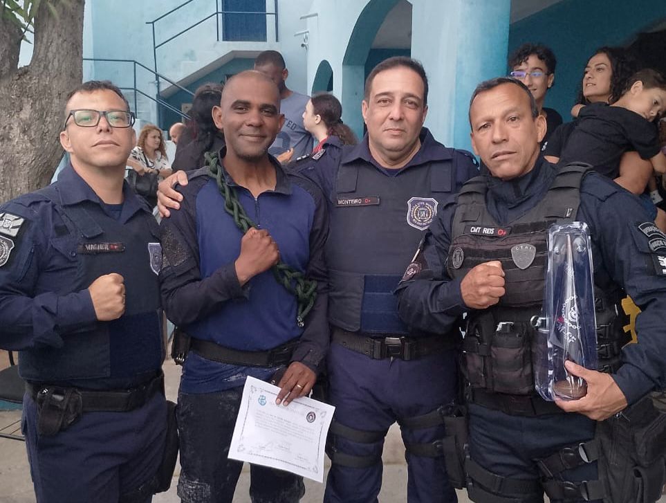 Guarda Civil de Rio das Ostras participa de Curso Tático Operacional em Cabo Frio