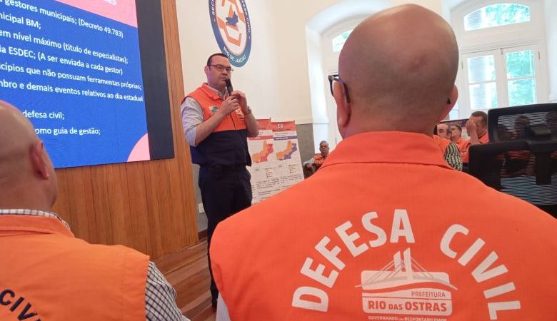 Rio das Ostras participa de alinhamento estratégico da Defesa Civil