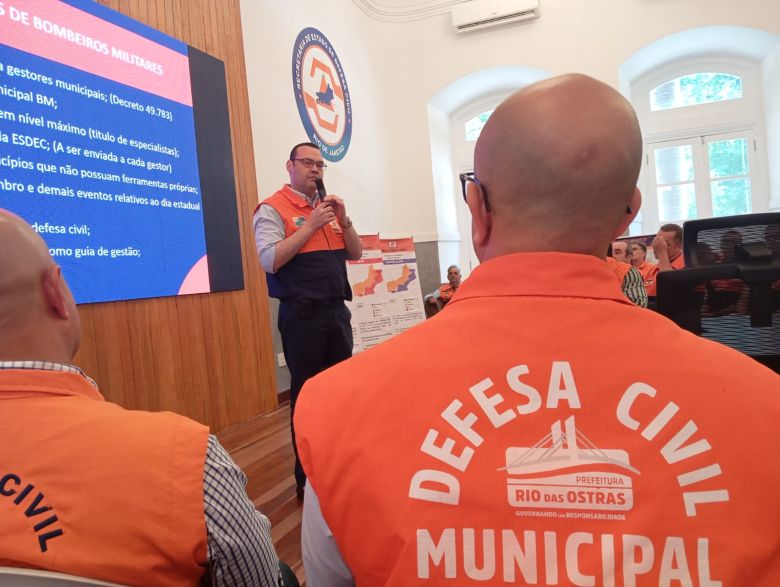 Rio das Ostras participa de alinhamento estratégico da Defesa Civil