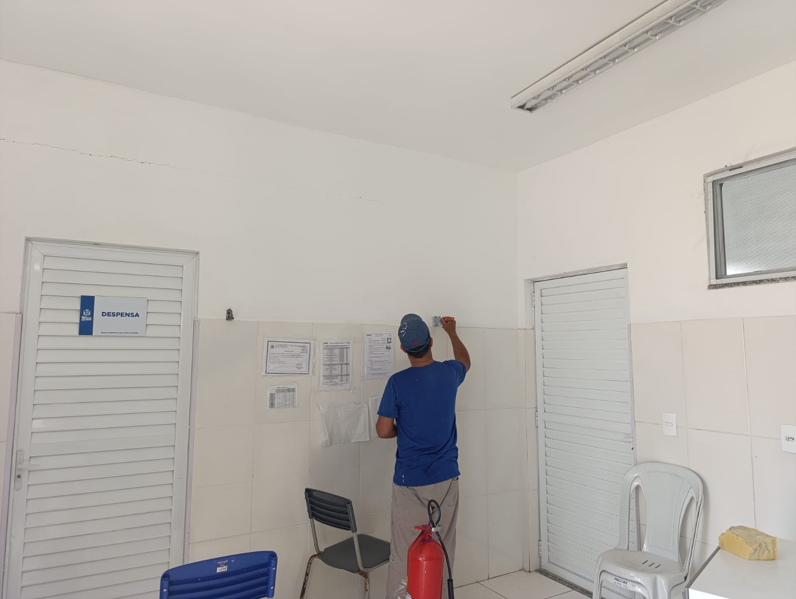 Escolas de Rio das Ostras recebem manutenção durante o feriadão