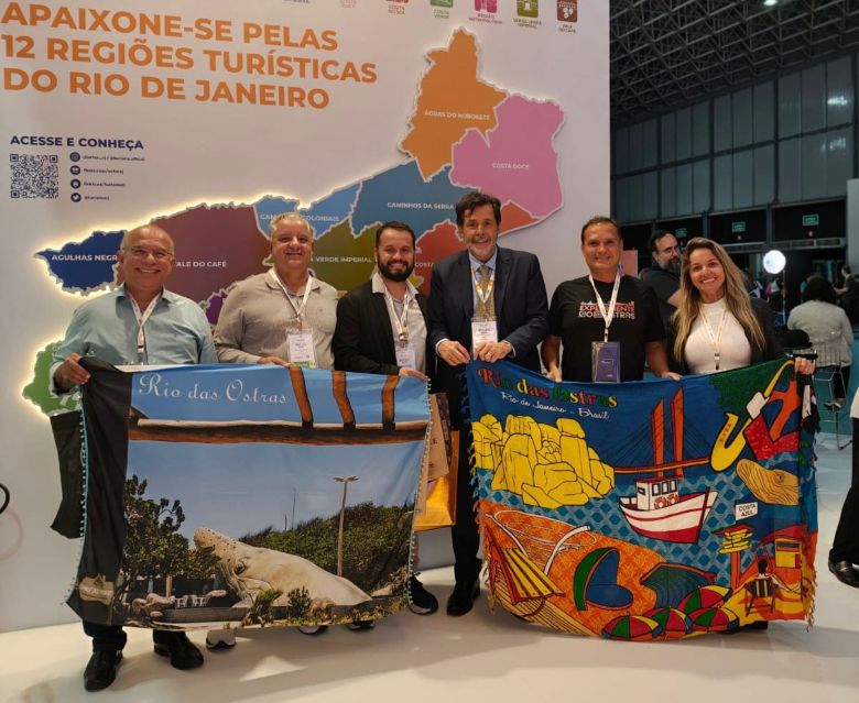 Rio das Ostras marca presença na maior feira de Turismo da América Latina