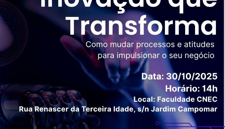 Rio das Ostras recebe 1º Seminário de Inovação para o Comércio Varejista