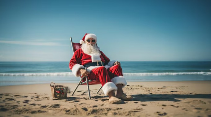 Papai Noel tem programação no Centro e em Costazul