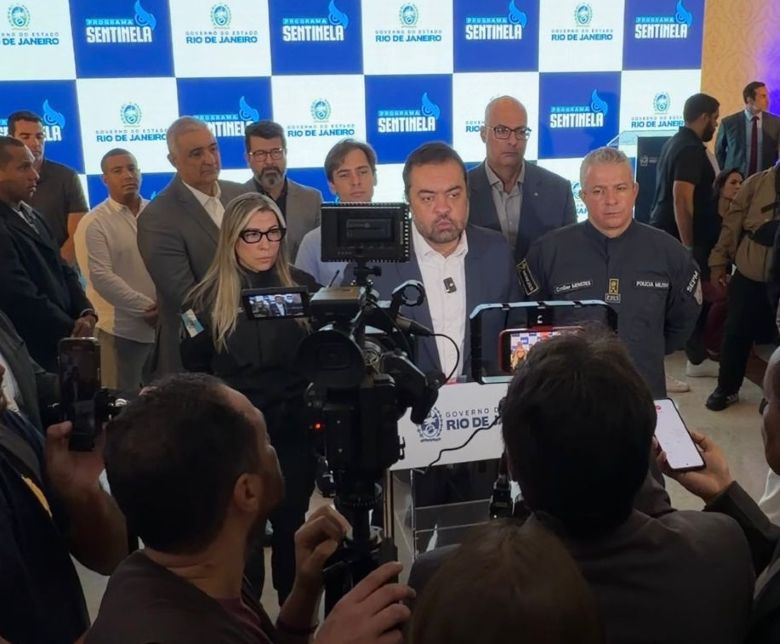 Prefeito de Rio das Ostras participa do lançamento do Programa Sentinela e solicita mais investimentos em segurança pública para o município