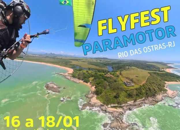 Rio das Ostras tem festival e encontro de esportes aéreos neste fim de semana