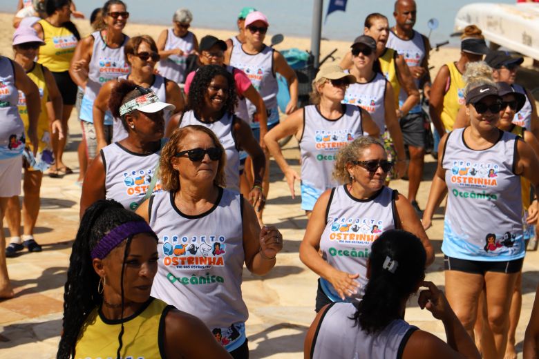 Projeto Ostrinha promove atividades recreativas e esportivas para adultos