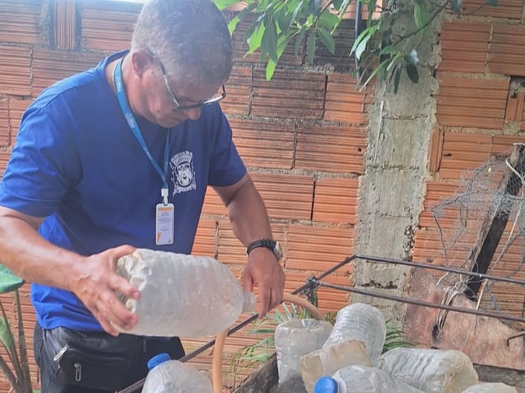 Vigilância em Saúde continua trabalho de vistoria em locais afetados pelas chuvas