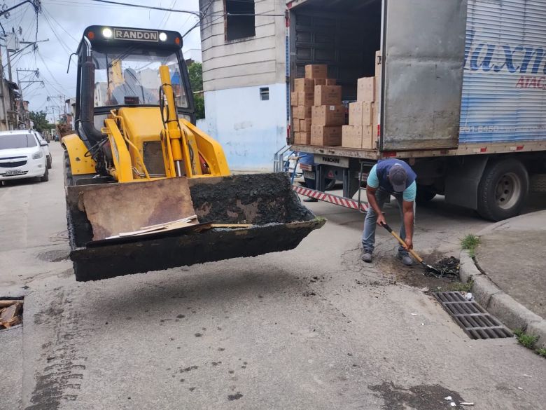 SAAE trabalha na melhoria da drenagem em Nova Cidade e Gelson Apicelo