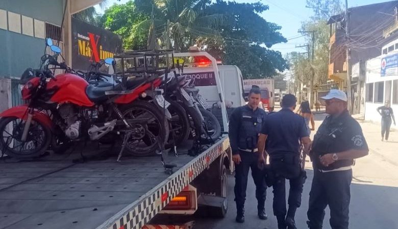Rio das Ostras inicia operação itinerante de combate a motos irregulares