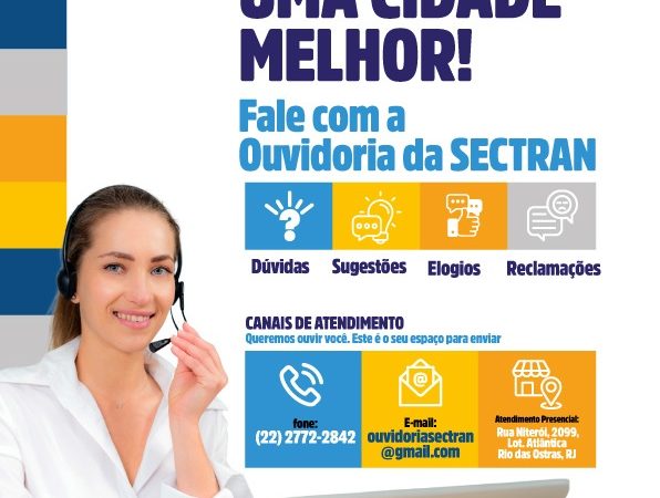 Secretaria de Transportes de Rio das Ostras divulga novos canais da Ouvidoria