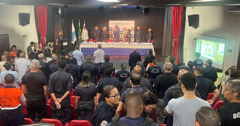 Segurança Pública de Rio das Ostras participa de evento da CONDERLAGOS