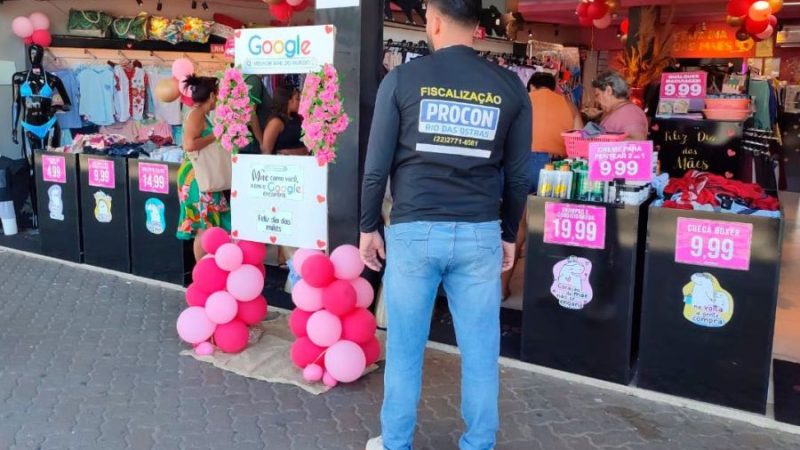 Procon de Rio das Ostras orienta consumidores para compras no Dia das Mães