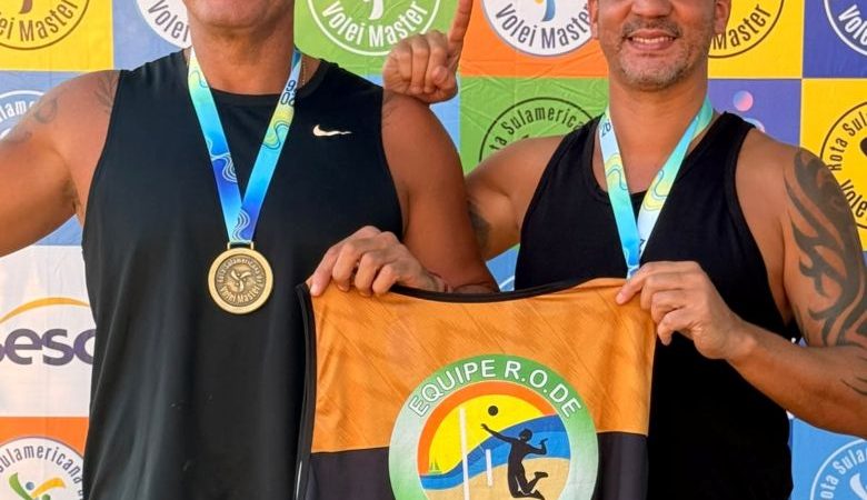 Riostrenses ganham ouro em Master de Vôlei Sul-americano