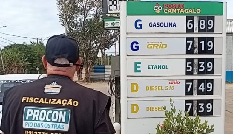Procon de Rio das Ostras fiscaliza preço do GNV nos postos