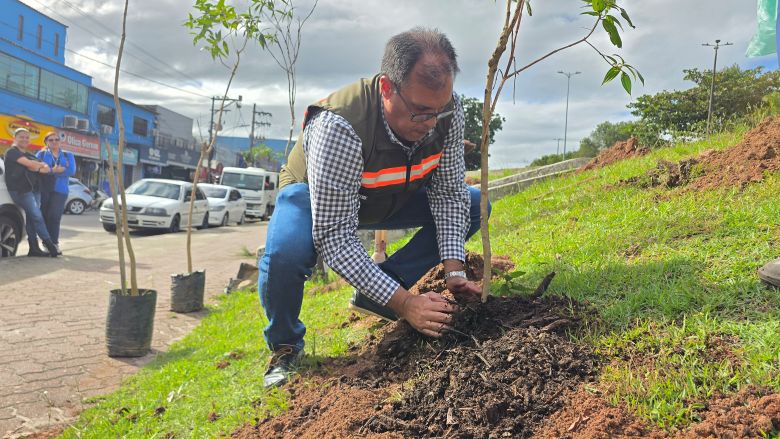 Rio das Ostras realiza plantio de árvores nativas no Mês do Meio Ambiente