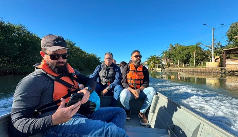 Prefeitura realiza vistoria técnica para ações de limpeza dos rios e canais