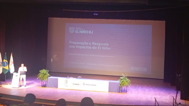 Rio das Ostras participa de evento sobre enfrentamento aos impactos do El Niño