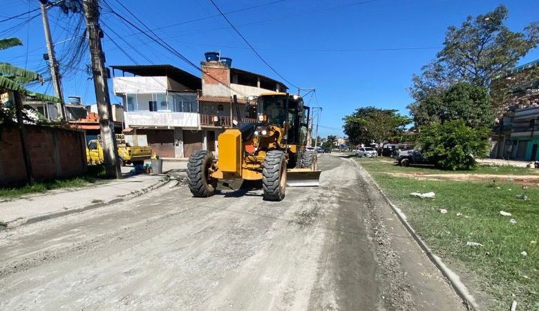 Rio das Ostras intensifica ações de recapeamento e manutenção viária