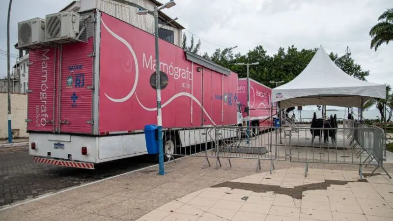 Parceria com Estado traz unidades móveis de mamografia e ultrassom para Rio das Ostras