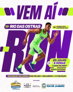 Corrida Rio das Ostras Run já tem data marcada