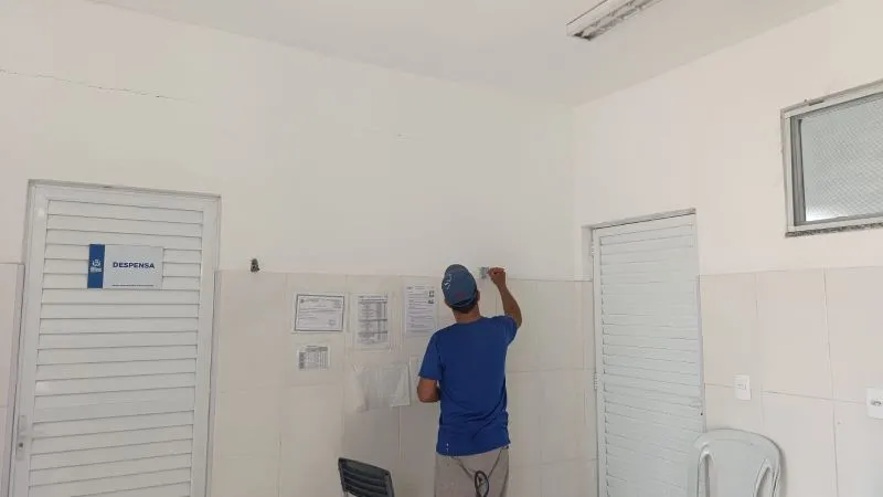 Escolas de Rio das Ostras recebem manutenção durante o feriadão