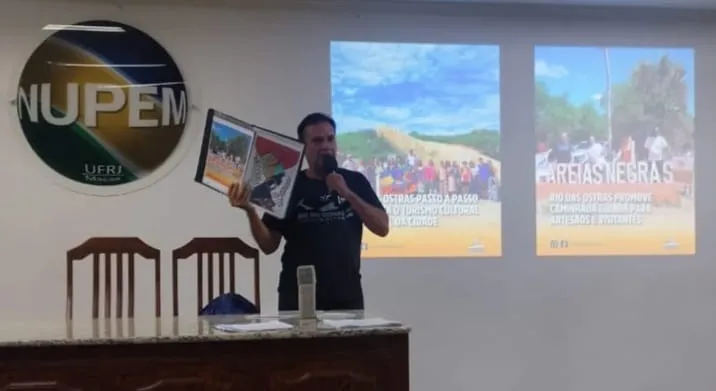 Rio das Ostras apresenta projeto de caminhadas em workshop de Geoturismo